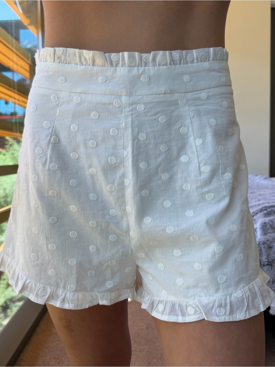 Petal & Pup Pants - Petal & Pup White Polka Dot Summer Shorts